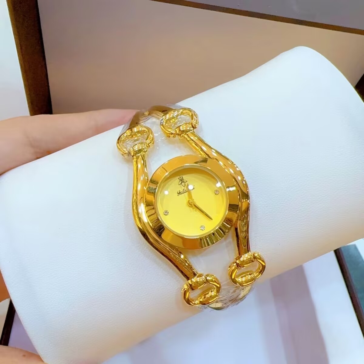 Gold Plated Jewelry - Nowy francuski dubajski zegarek platerowany 24-karatowym