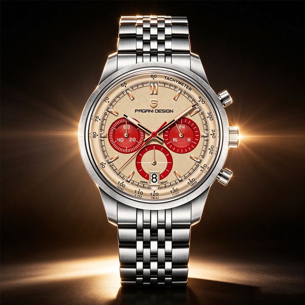 Luxury Watch Men - PAGANI DESIGN Nowy Męski Zegarek Luksusowy