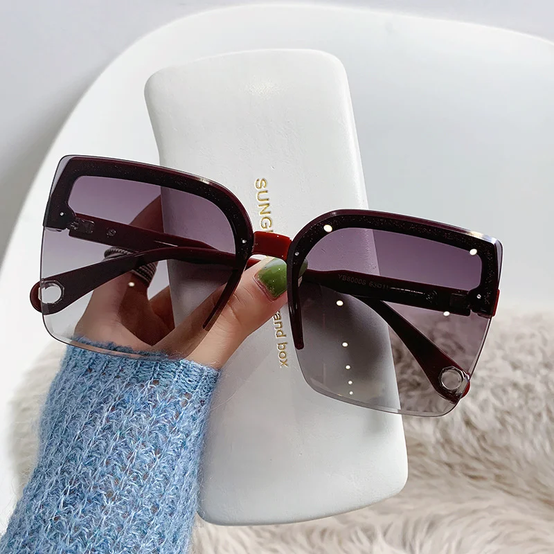 Duże okulary przeciwsłoneczne  – Sunglasses Uv400 recenzja i cena